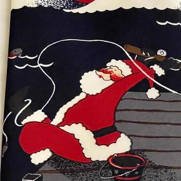 Specialties Santa and Reindeer Fishing Hallmark - Picture 2 of 6